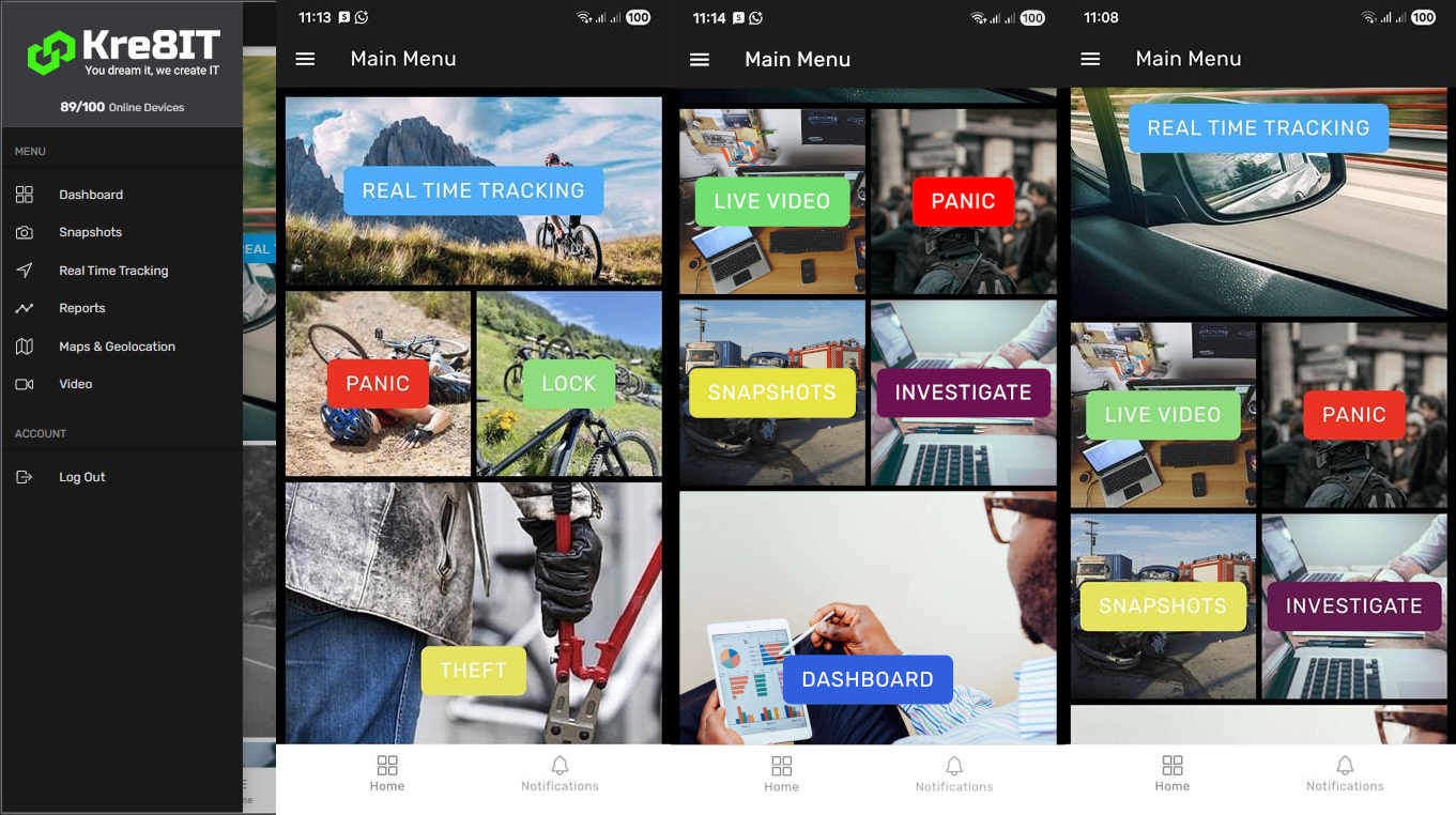 Mobile Business App main screenshot